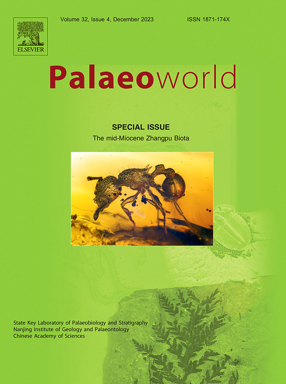 Go to journal home page - Palaeoworld